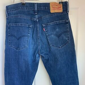 Levi's Dark Blue Denim Jeans